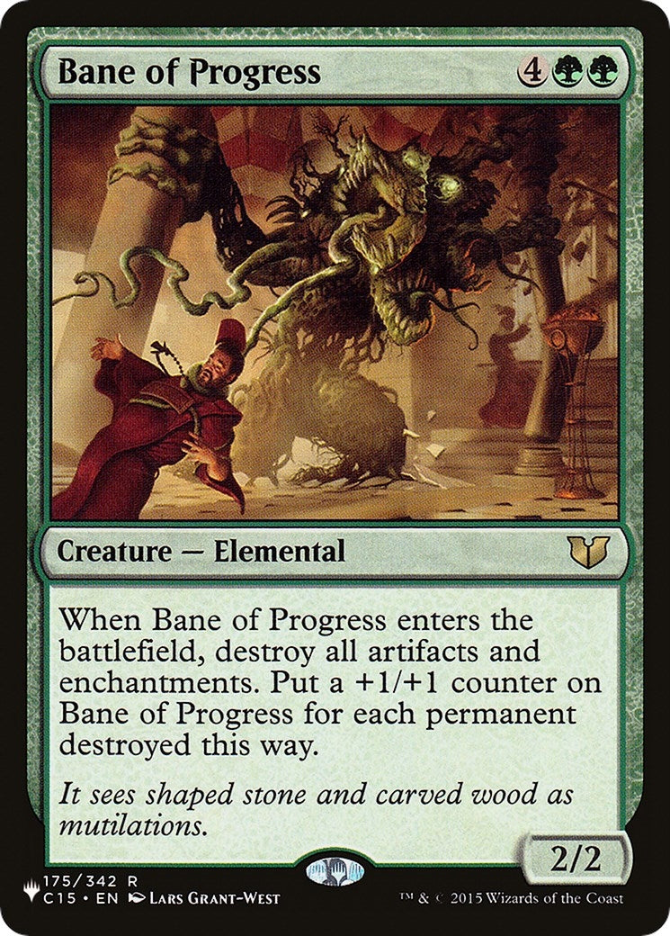 Bane of Progress (175/342) (The List Reprints)