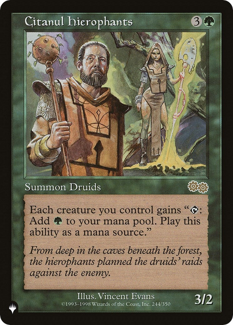 Citanul Hierophants (244/350) (The List Reprints)