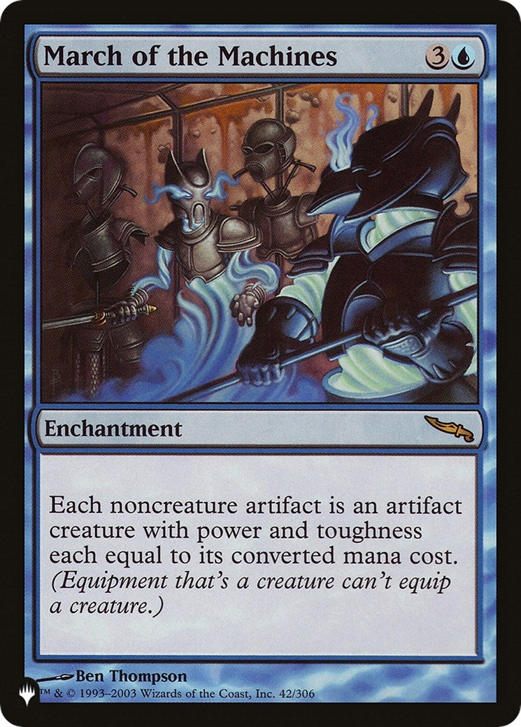 March of the Machines (42/306) (The List Reprints)