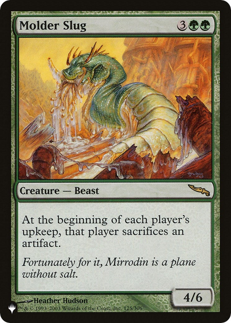 Molder Slug (125/306) (The List Reprints)