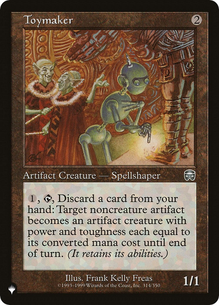 Image for Toymaker (314/350) - Magic: The Gathering