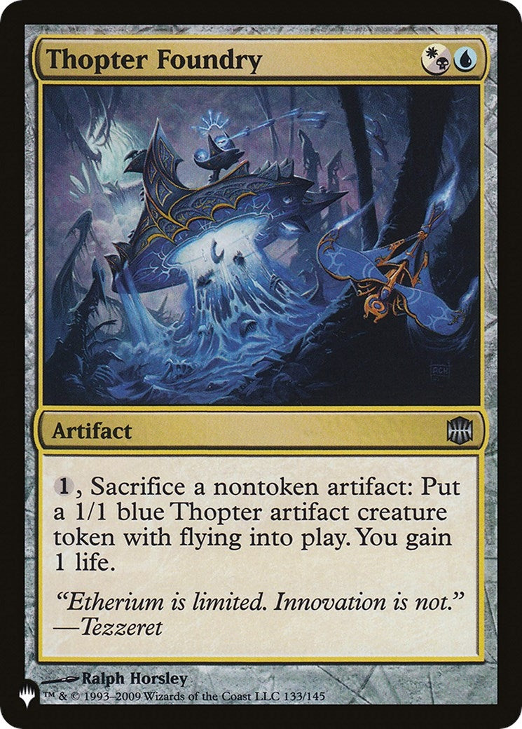 Thopter Foundry (ARB) (133/145) (The List Reprints)