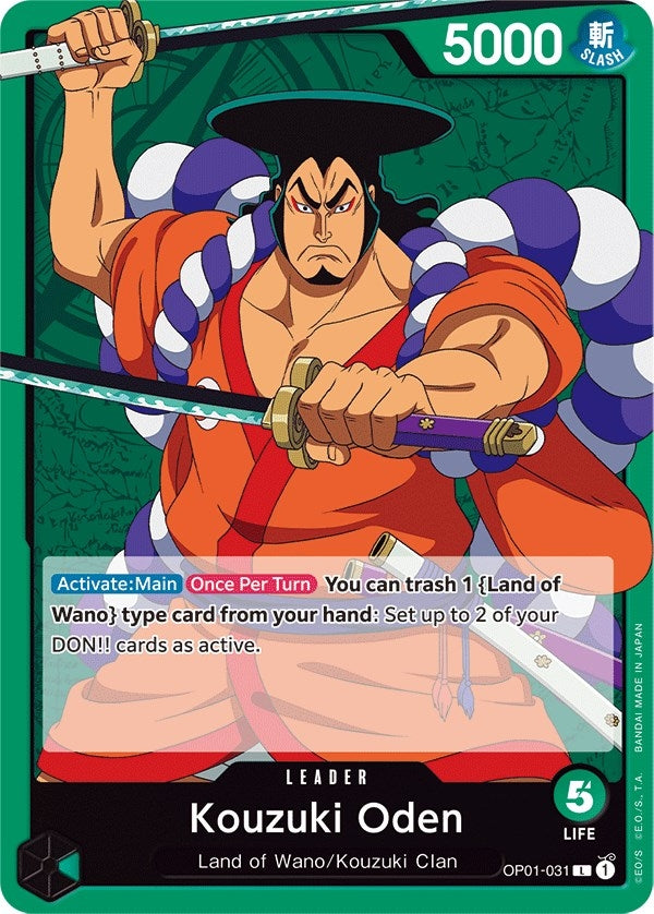 Kouzuki Oden (OP01-031) (Romance Dawn)