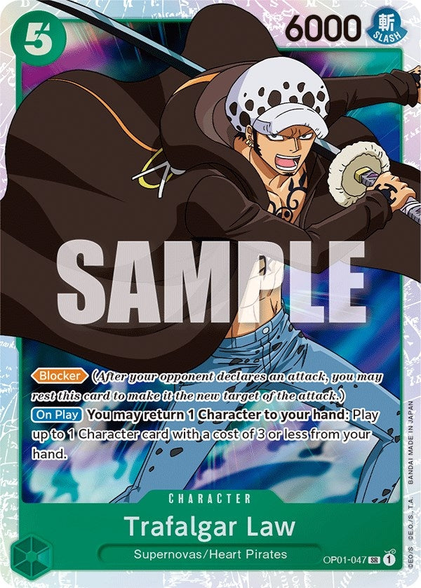 Trafalgar Law (047) (OP01-047) (Romance Dawn)