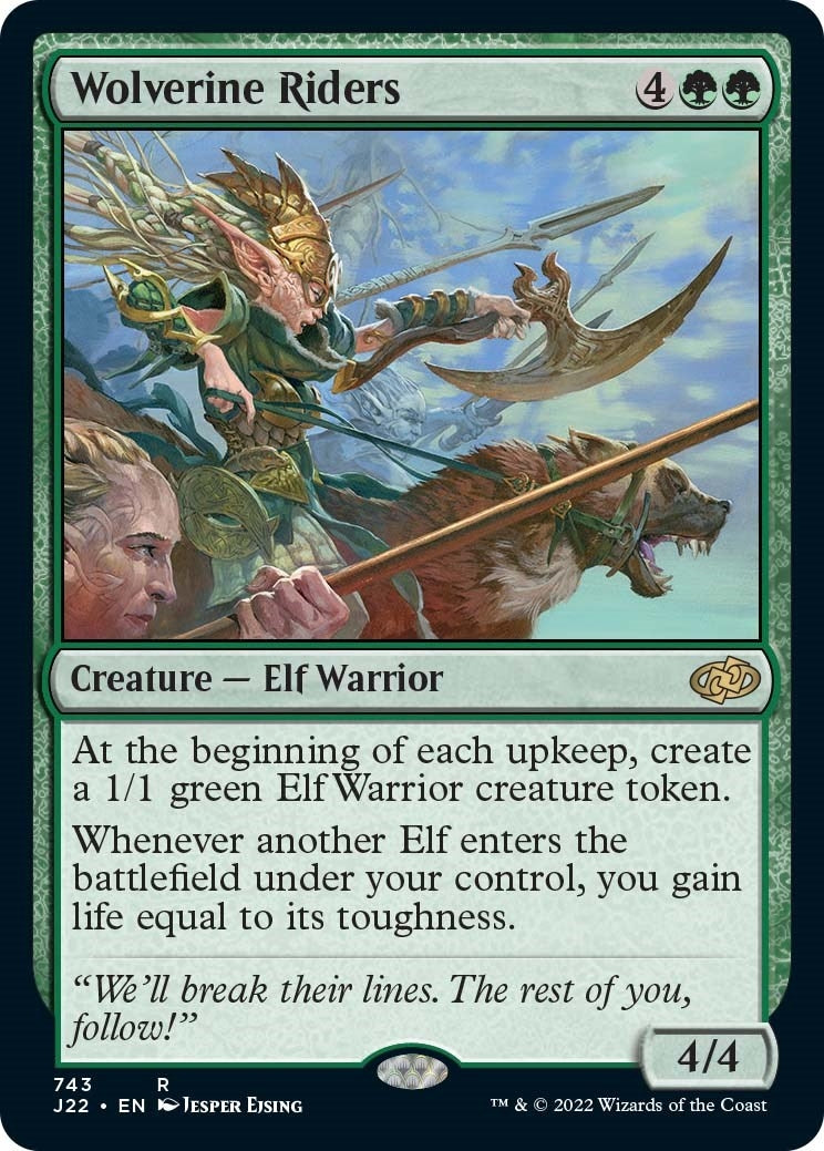 Image for Wolverine Riders (743) - Magic: The Gathering