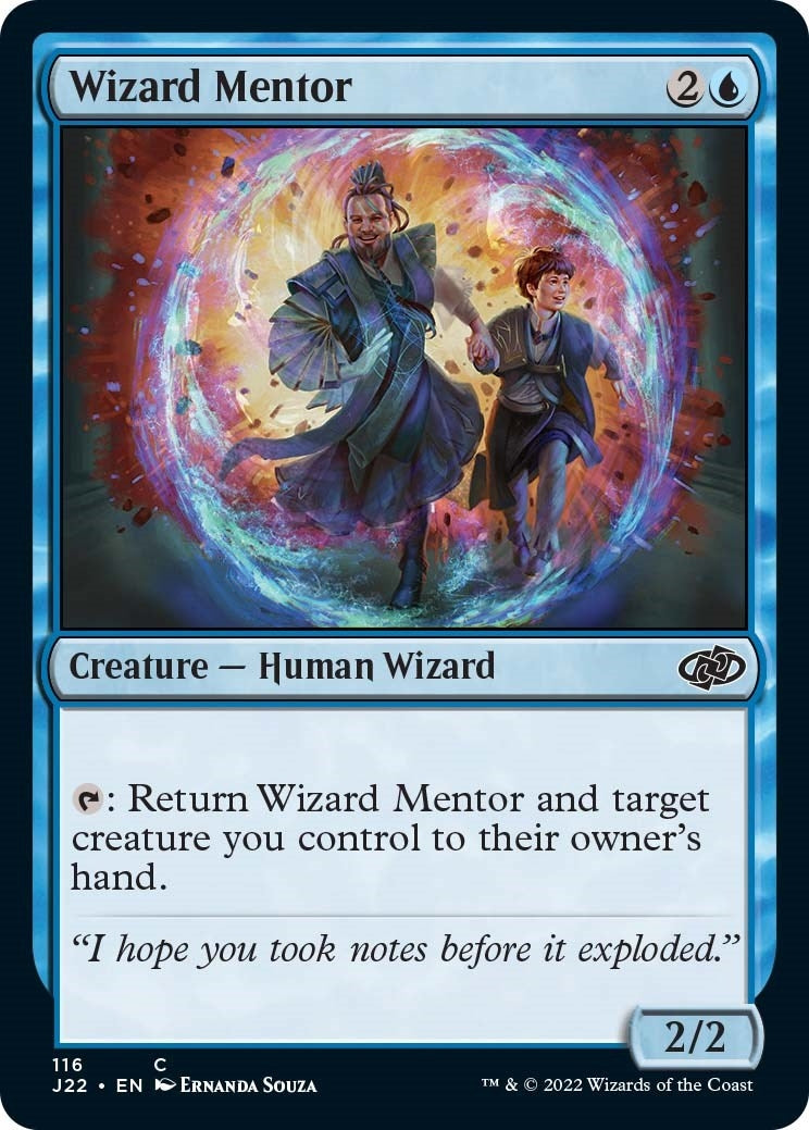 Image for Wizard Mentor (116) - Magic: The Gathering