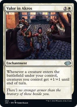 Image for Valor in Akros (262) - Magic: The Gathering