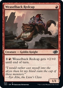 Image for Weaselback Redcap (622) - Magic: The Gathering