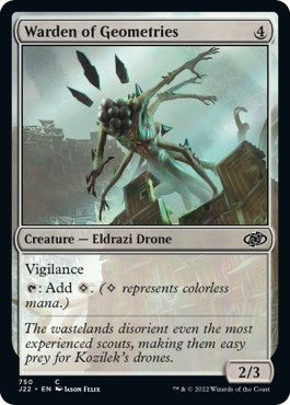 Image for Warden of Geometries (750) - Magic: The Gathering