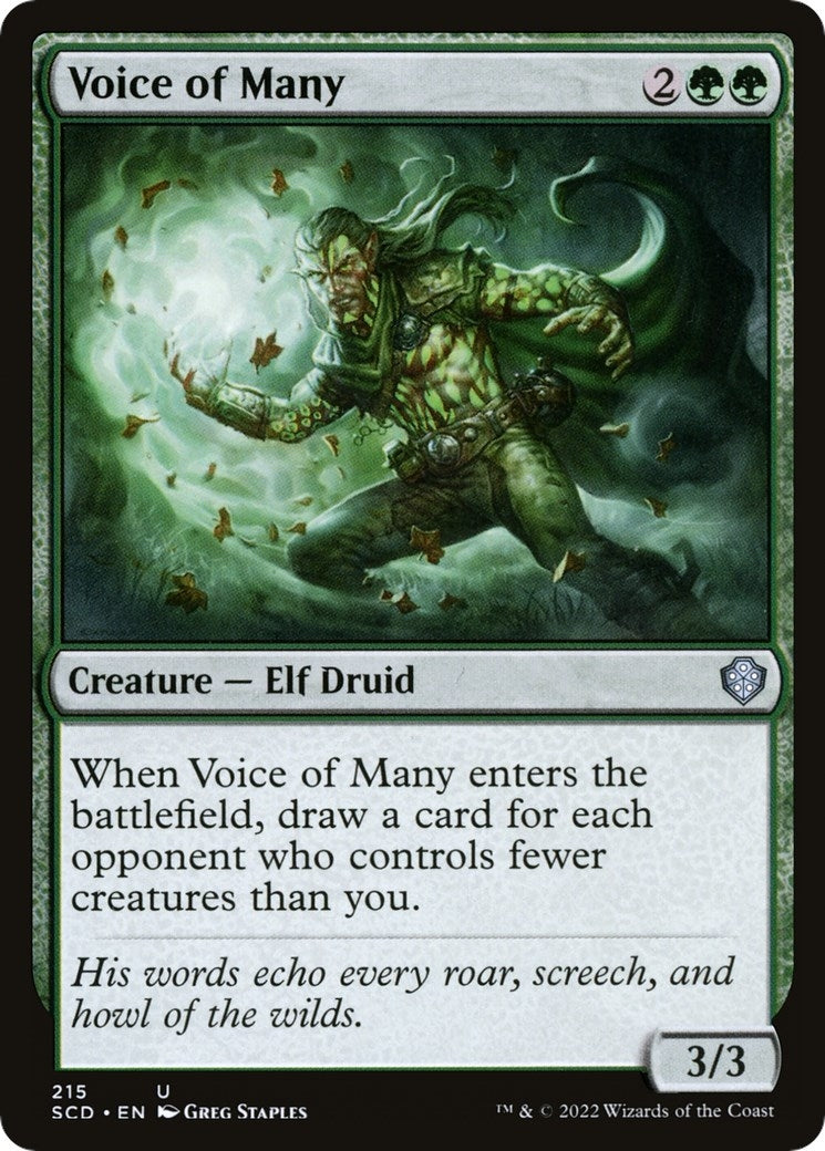 Image for Voice of Many (215) - Magic: The Gathering