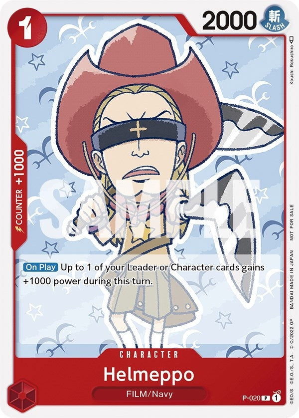 Image for Helmeppo (One Piece Film Red) (P-020) (One Piece Promotion Cards) - One Piece Card Game