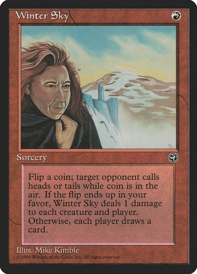 Image for Winter Sky - Magic: The Gathering