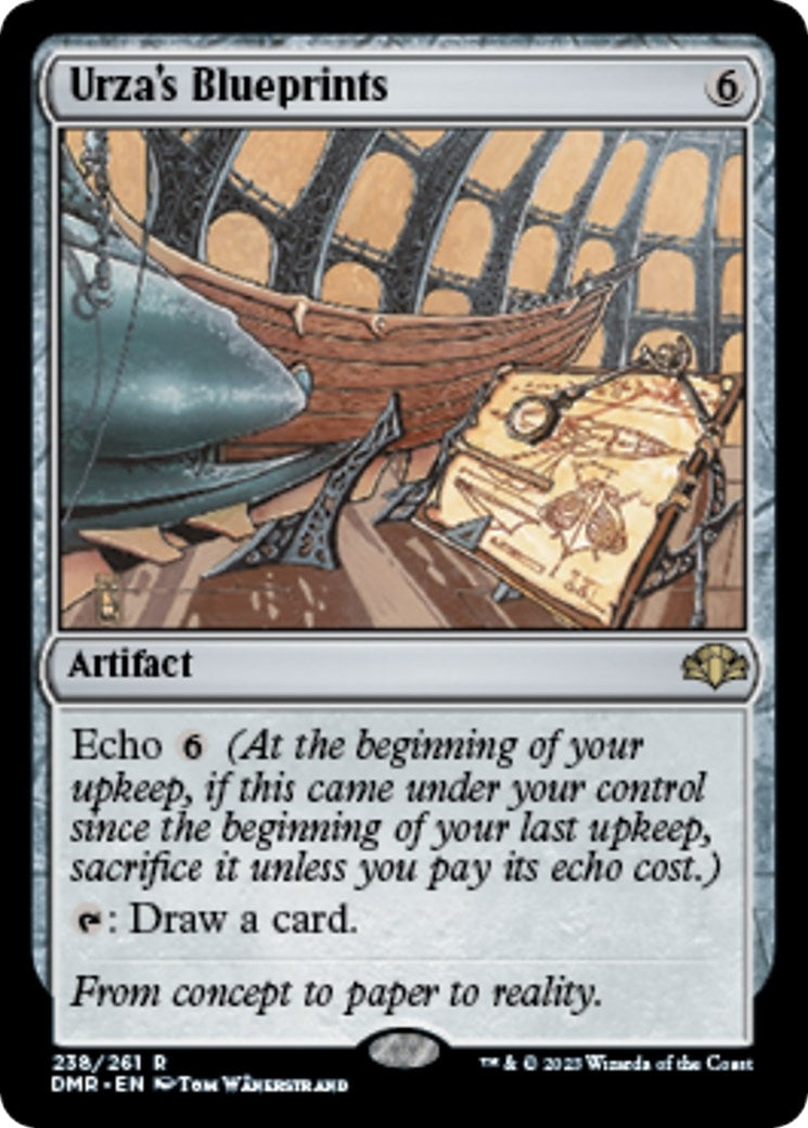 Image for Urza's Blueprints (238) - Magic: The Gathering
