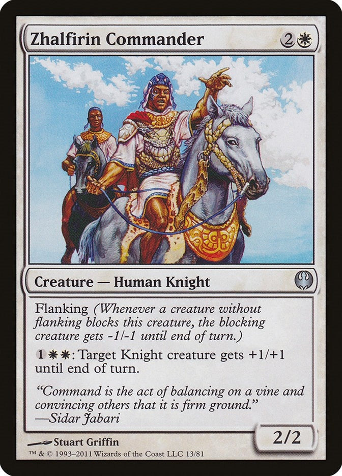 Image for Zhalfirin Commander (13) - Magic: The Gathering