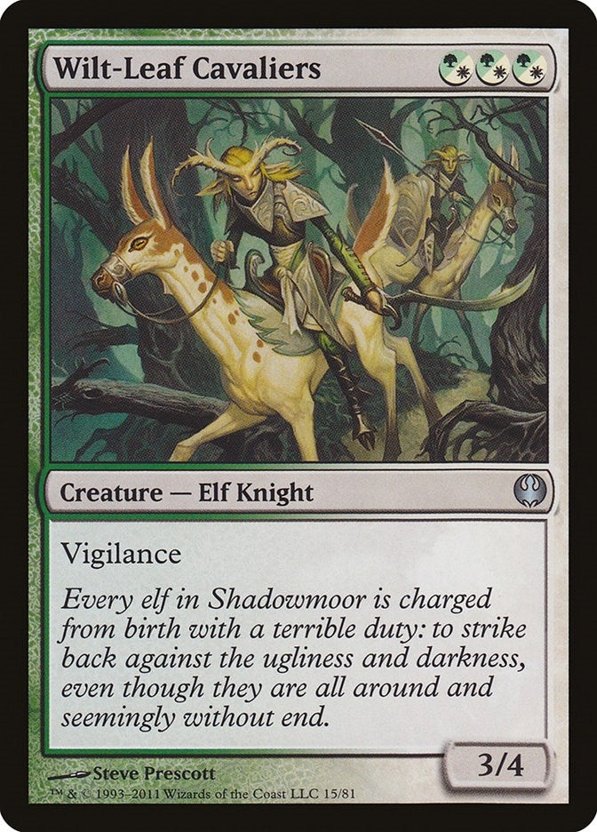 Image for Wilt-Leaf Cavaliers (15) - Magic: The Gathering