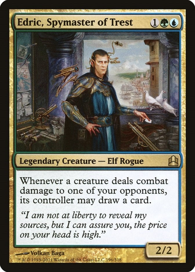 Edric, Spymaster of Trest (196) (Commander)