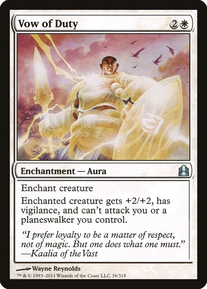 Vow of Duty (36) (Commander)
