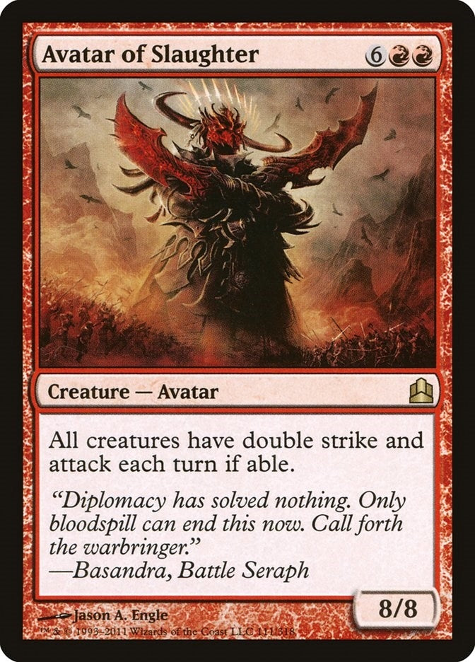Avatar of Slaughter (111) (Commander)