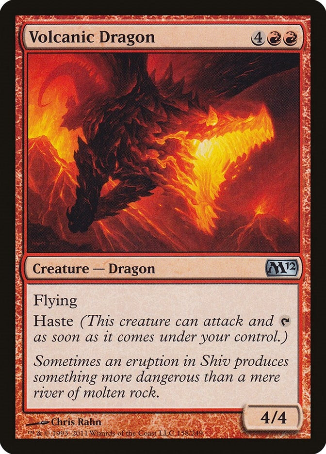 Image for Volcanic Dragon (158) - Magic: The Gathering