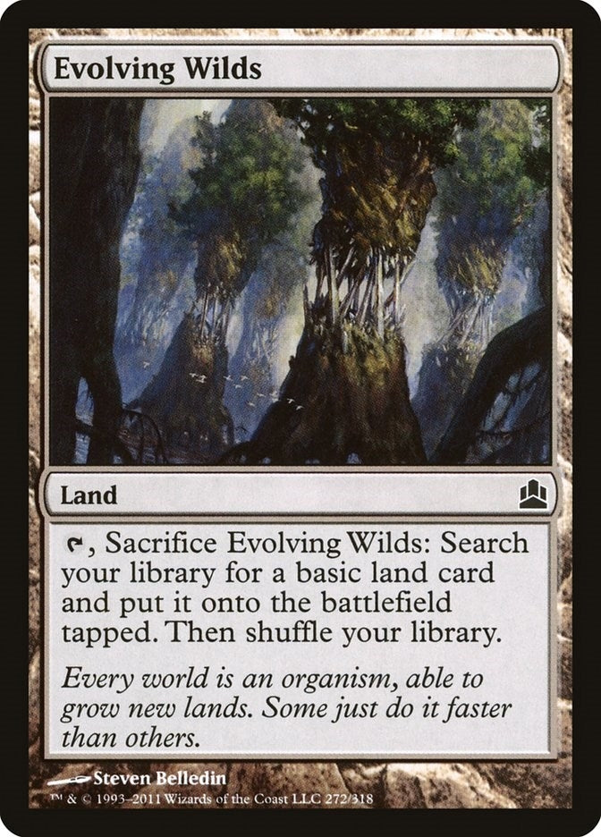 Evolving Wilds (272) (Commander)