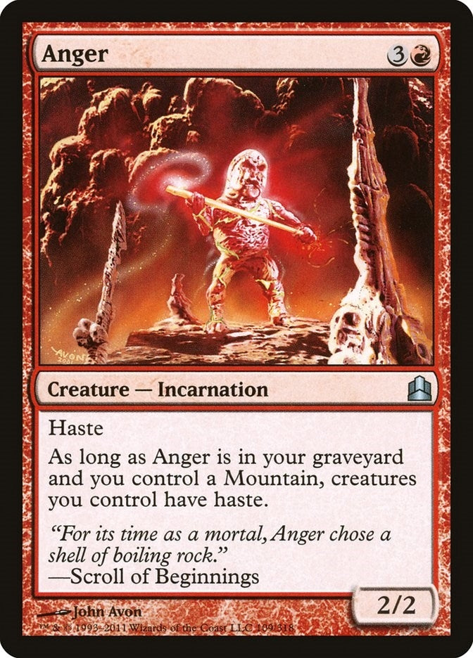 Anger (109) (Commander)