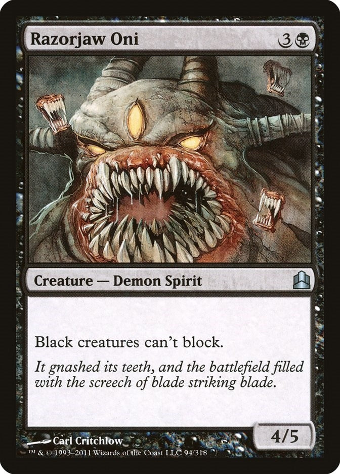 Razorjaw Oni (94) (Commander)