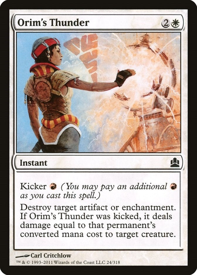 Orim's Thunder (24) (Commander)