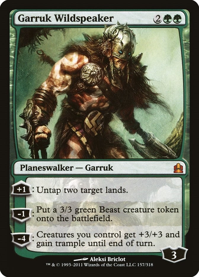 Garruk Wildspeaker (157) (Commander)