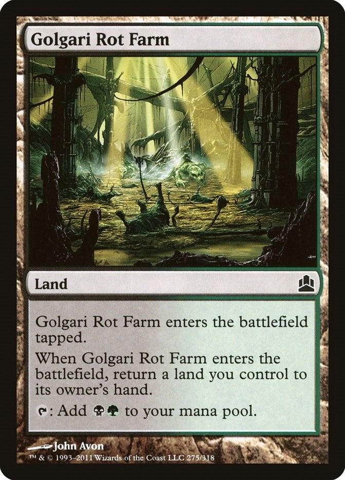 Golgari Rot Farm (275) (Commander)