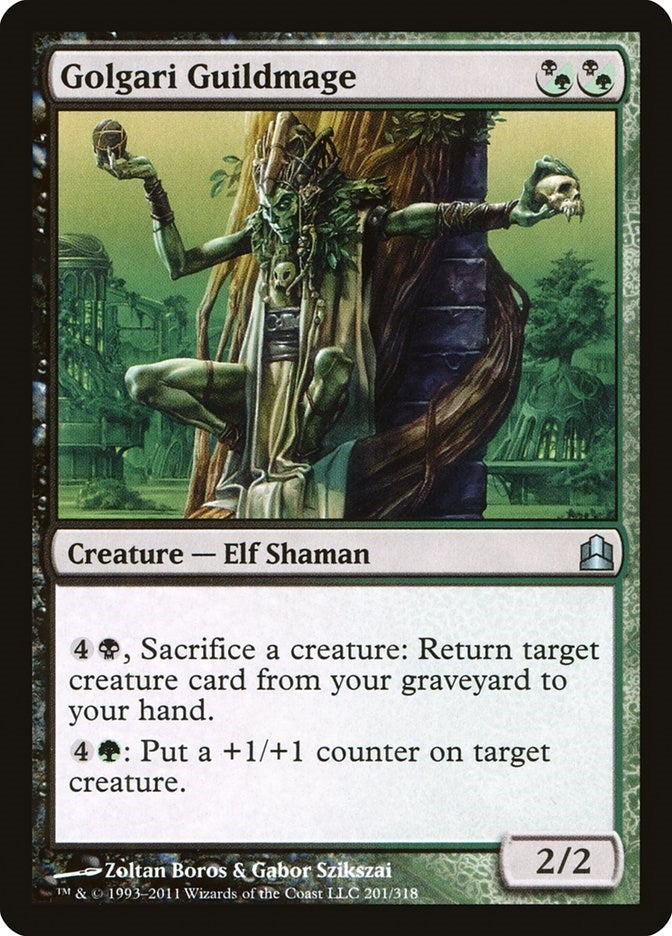 Golgari Guildmage (201) (Commander)