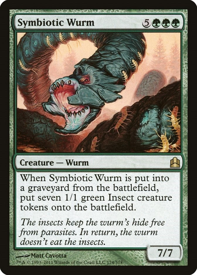 Symbiotic Wurm (174) (Commander)