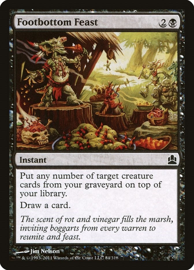 Footbottom Feast (84) (Commander)