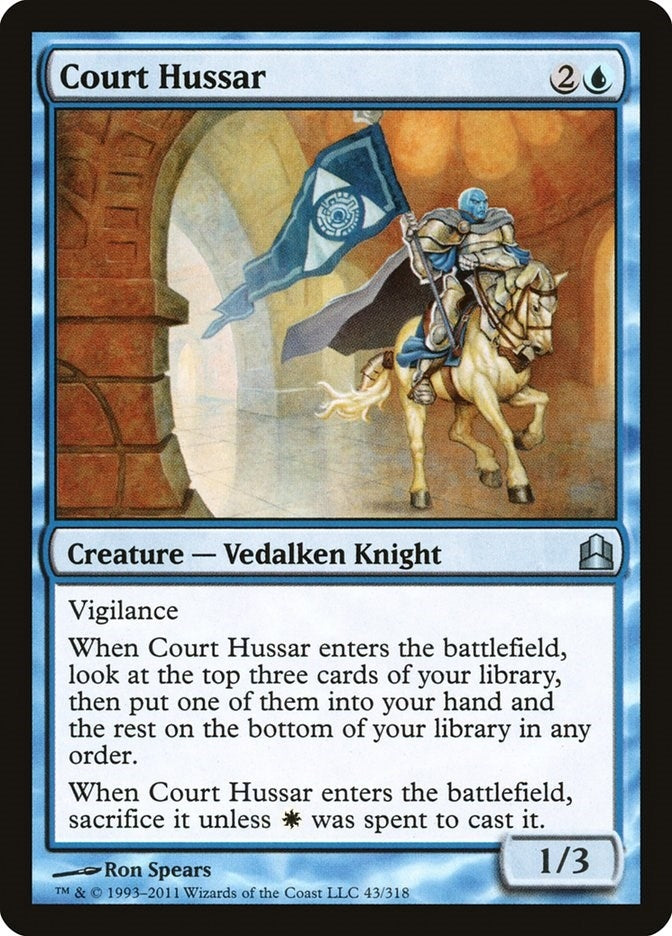 Court Hussar (43) (Commander)