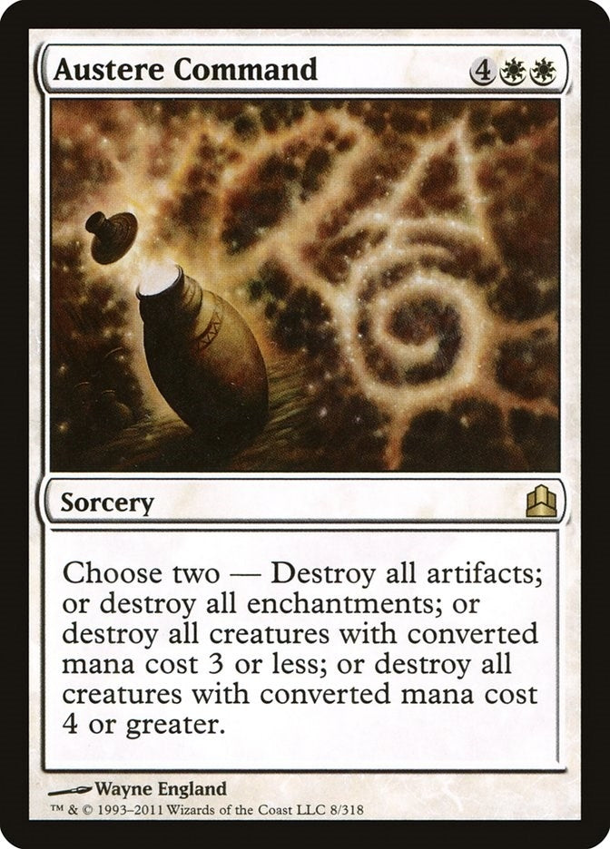 Austere Command (8) (Commander)