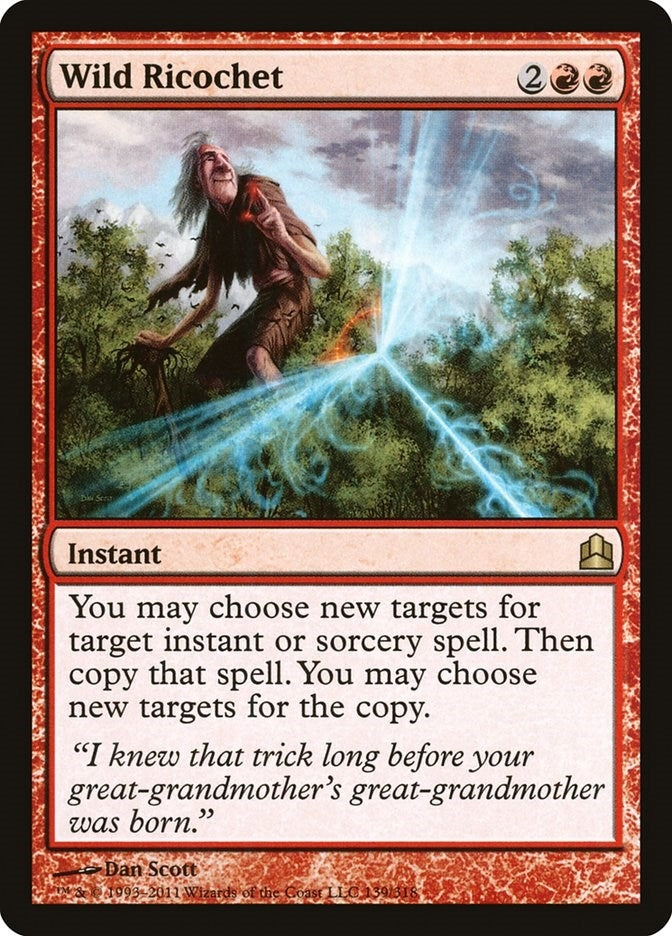 Wild Ricochet (139) (Commander)