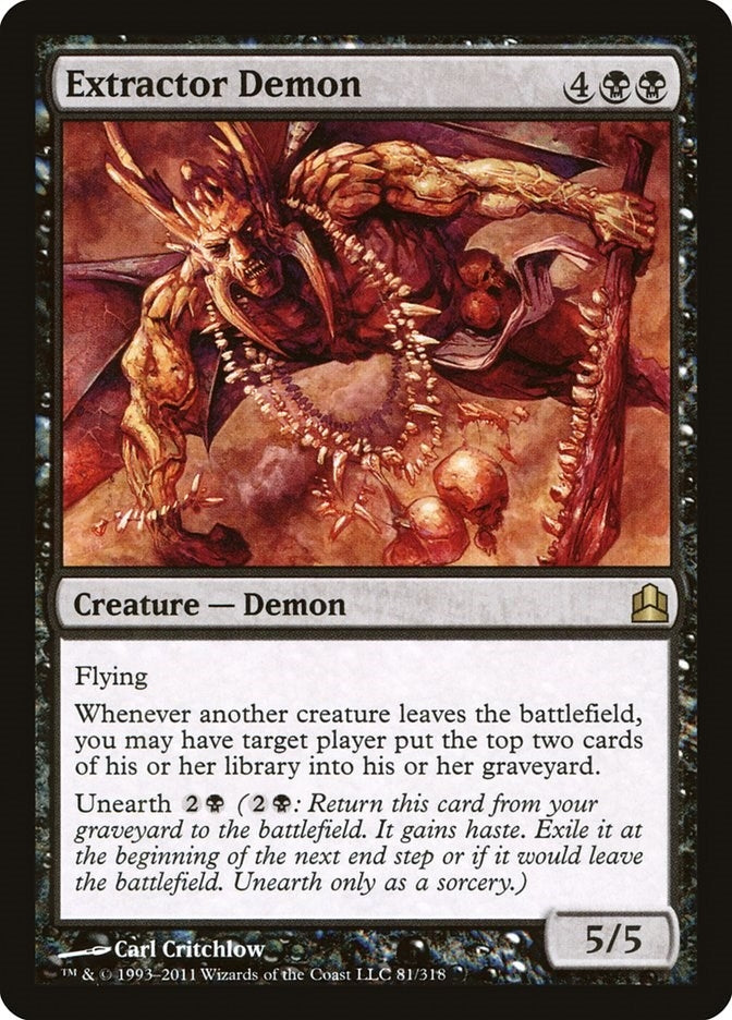 Extractor Demon (81) (Commander)