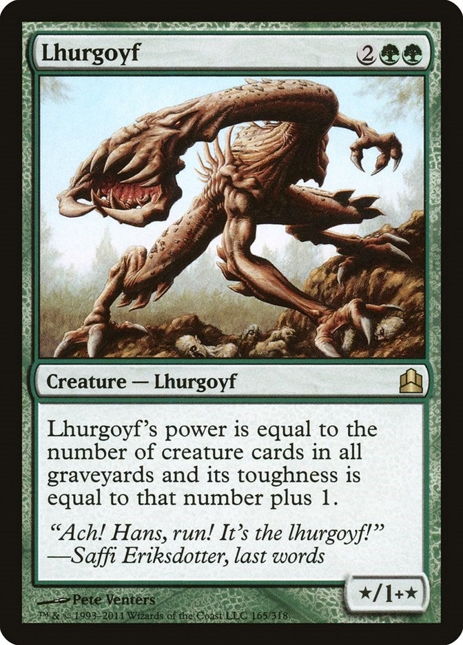Lhurgoyf (165) (Commander)