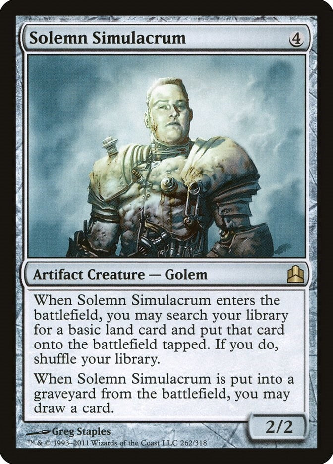Solemn Simulacrum (262) (Commander)