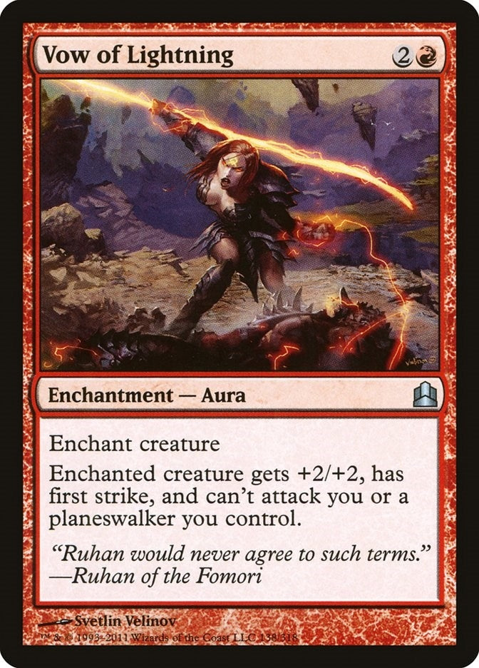 Vow of Lightning (138) (Commander)