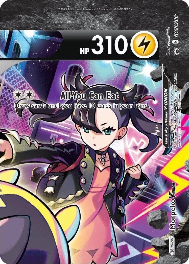 Image for Morpeko V-Union - SWSH288 (SWSH288) (SWSH: Sword & Shield Promo Cards) - Pokemon