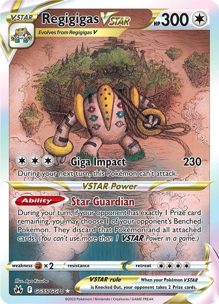 Image for Regigigas VSTAR (GG55/GG70) (SWSH: Crown Zenith: Galarian Gallery) - Pokemon