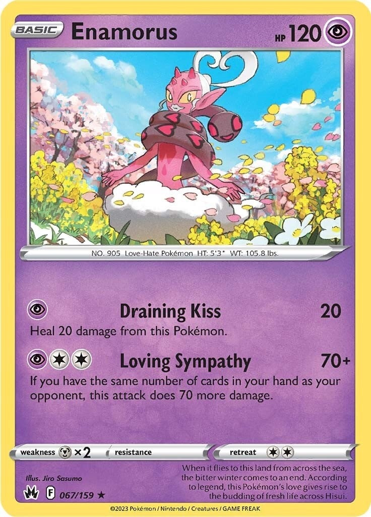 Image for Enamorus (067/159) (Crown Zenith) - Pokemon