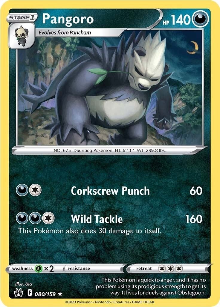 Image for Pangoro (080/159) (SWSH: Crown Zenith) - Pokemon