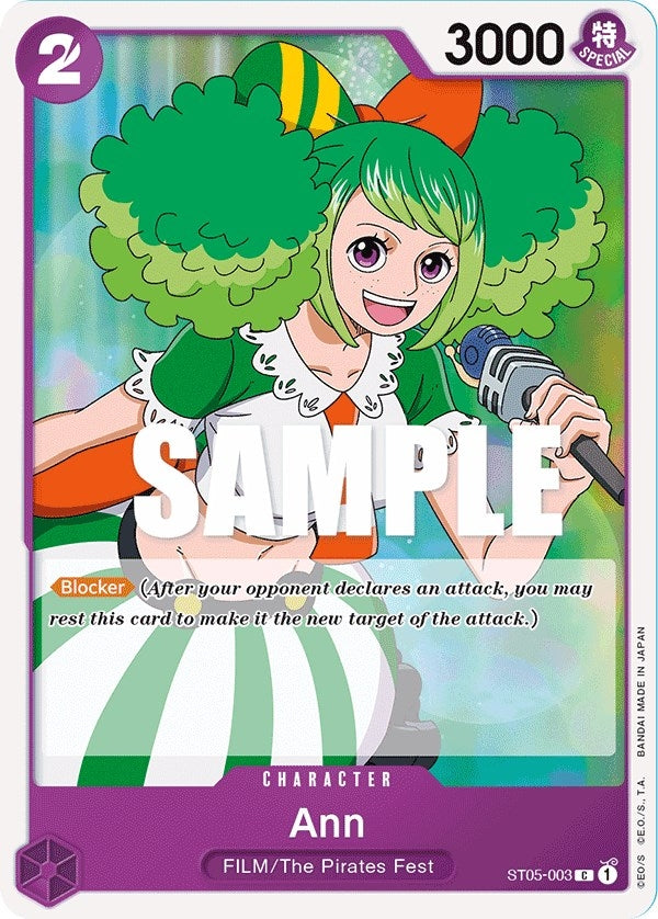 Ann (ST05-003) (Starter Deck 5: Film Edition)