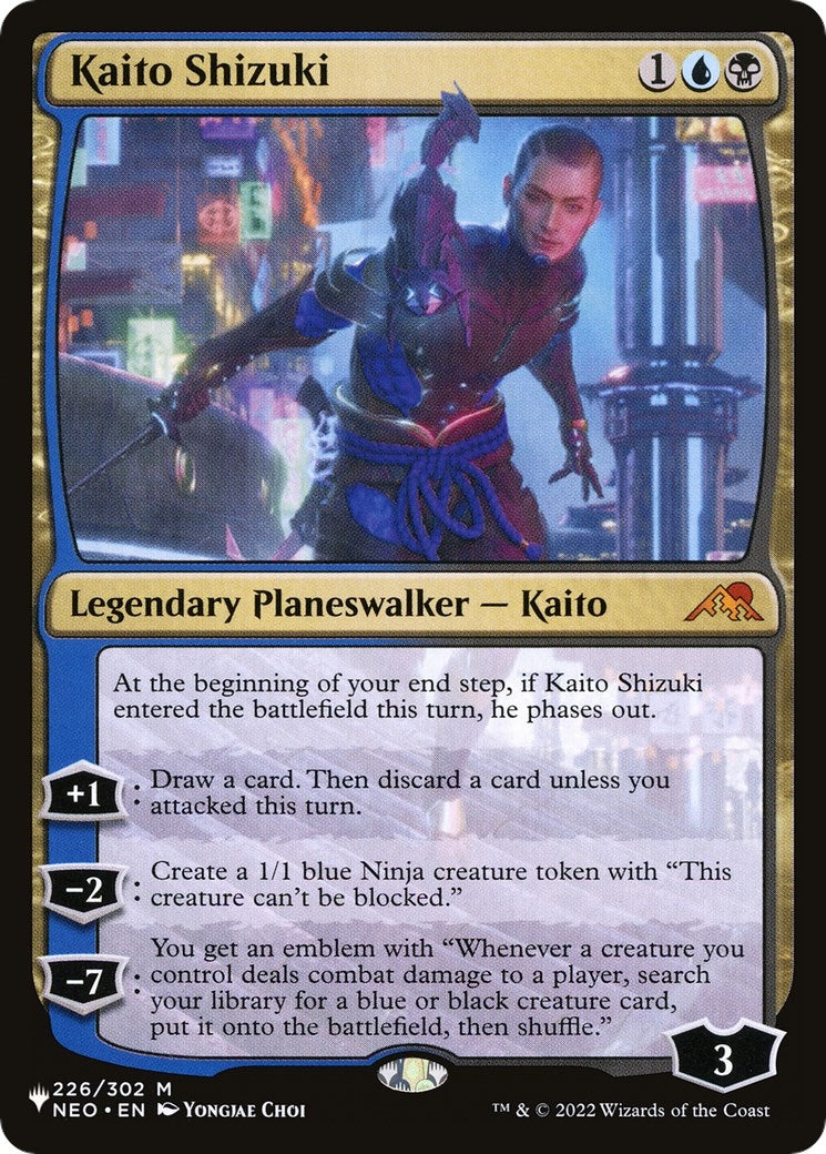 Kaito Shizuki (226/302) (The List Reprints)