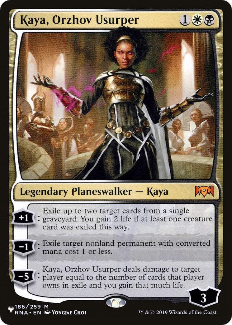 Kaya, Orzhov Usurper (186/259) (The List Reprints)