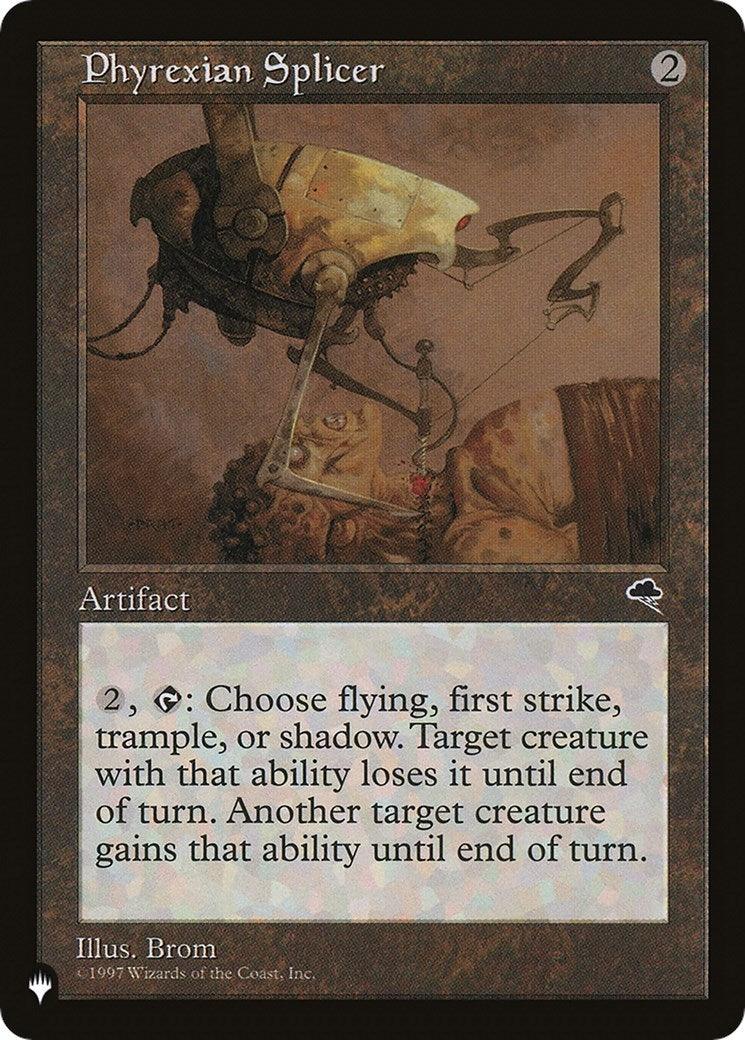 Phyrexian Splicer (The List Reprints)