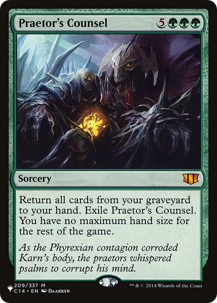 Praetor's Counsel (209/337) (The List Reprints)
