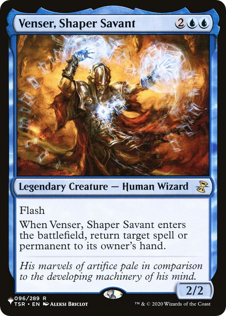 Venser, Shaper Savant (096/289) (The List Reprints)