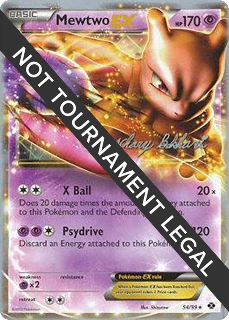 Image for Mewtwo EX - 2012 (Zachary Bokhari) (54/99) (World Championship Decks) - Pokemon